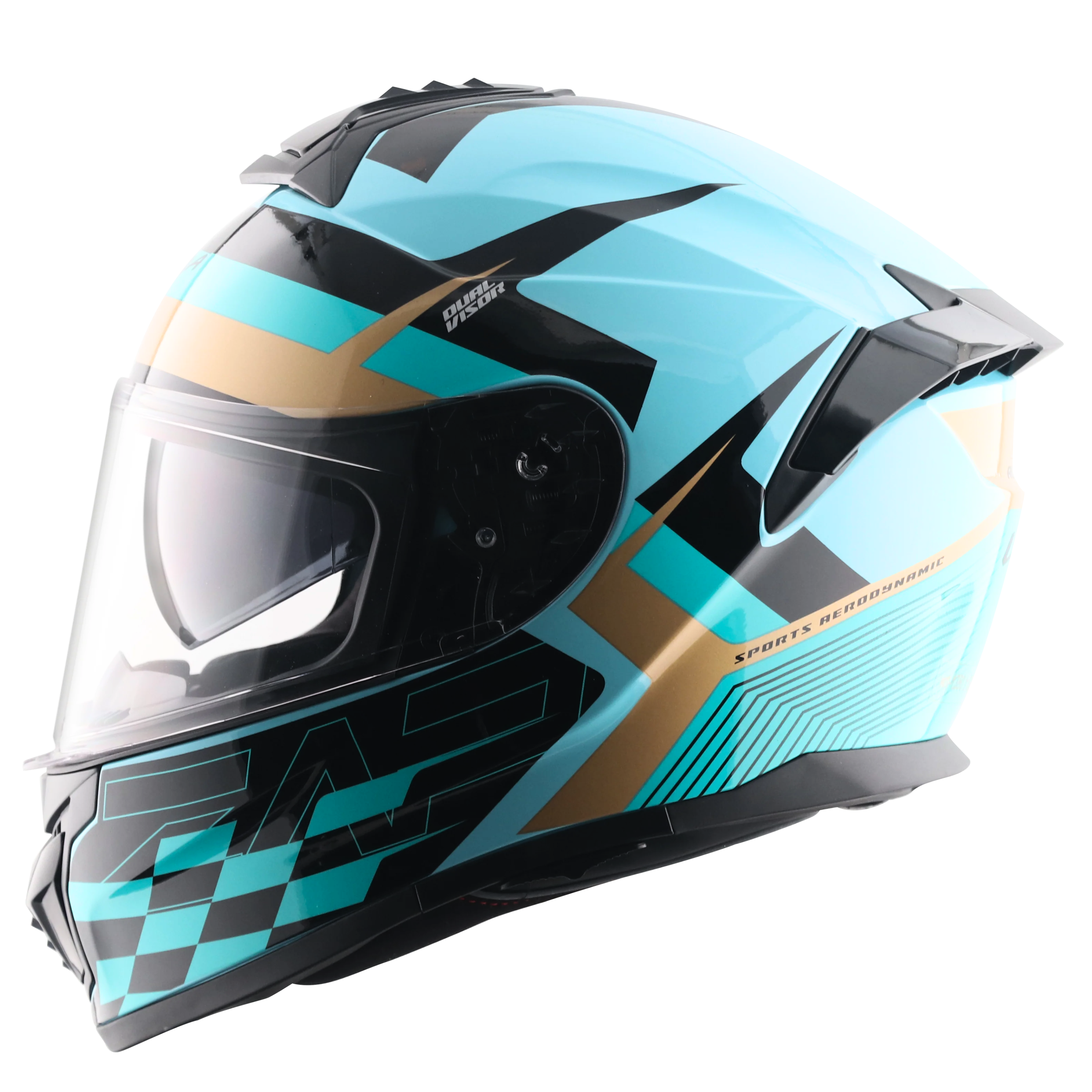 Hex Blue Black