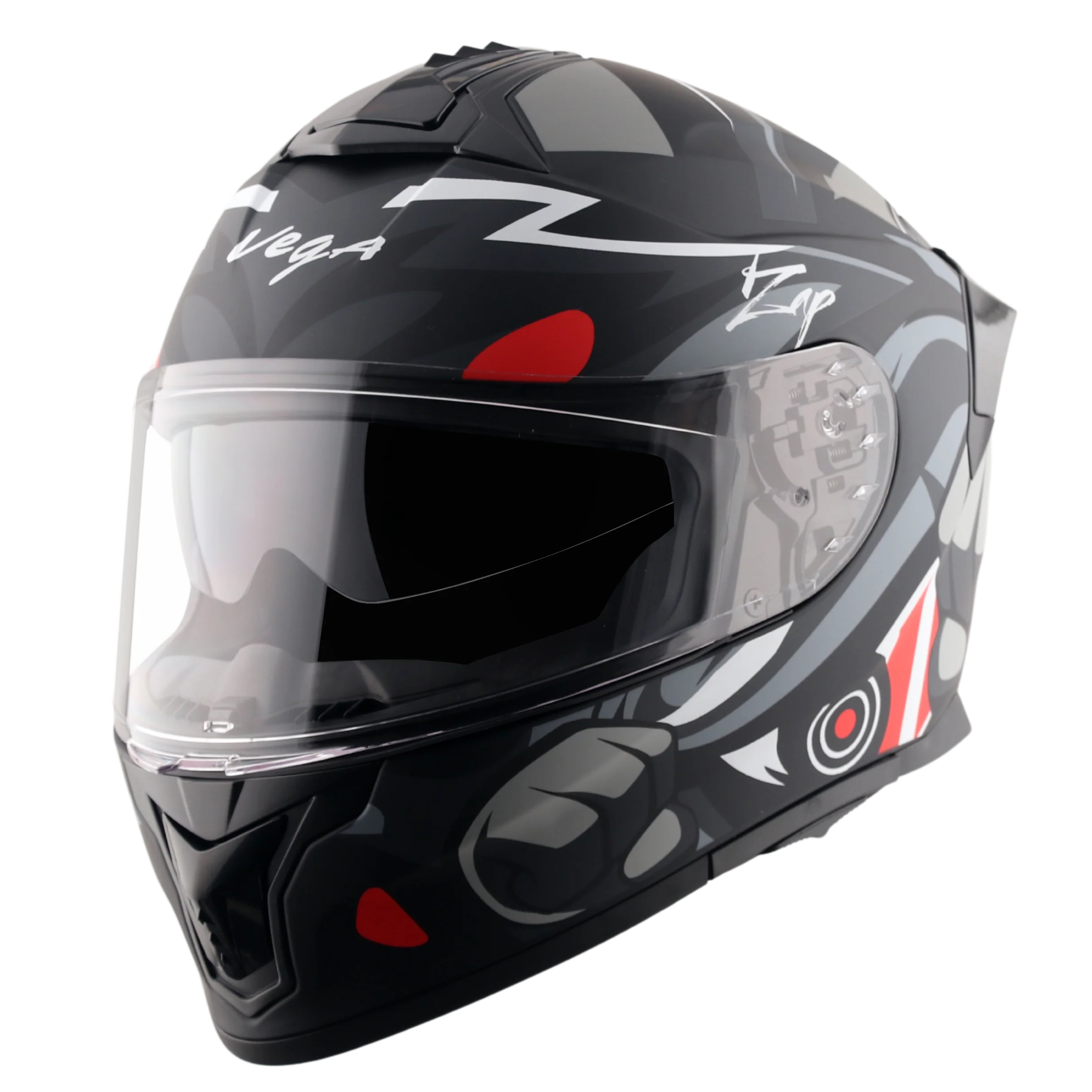 Dull Black Red