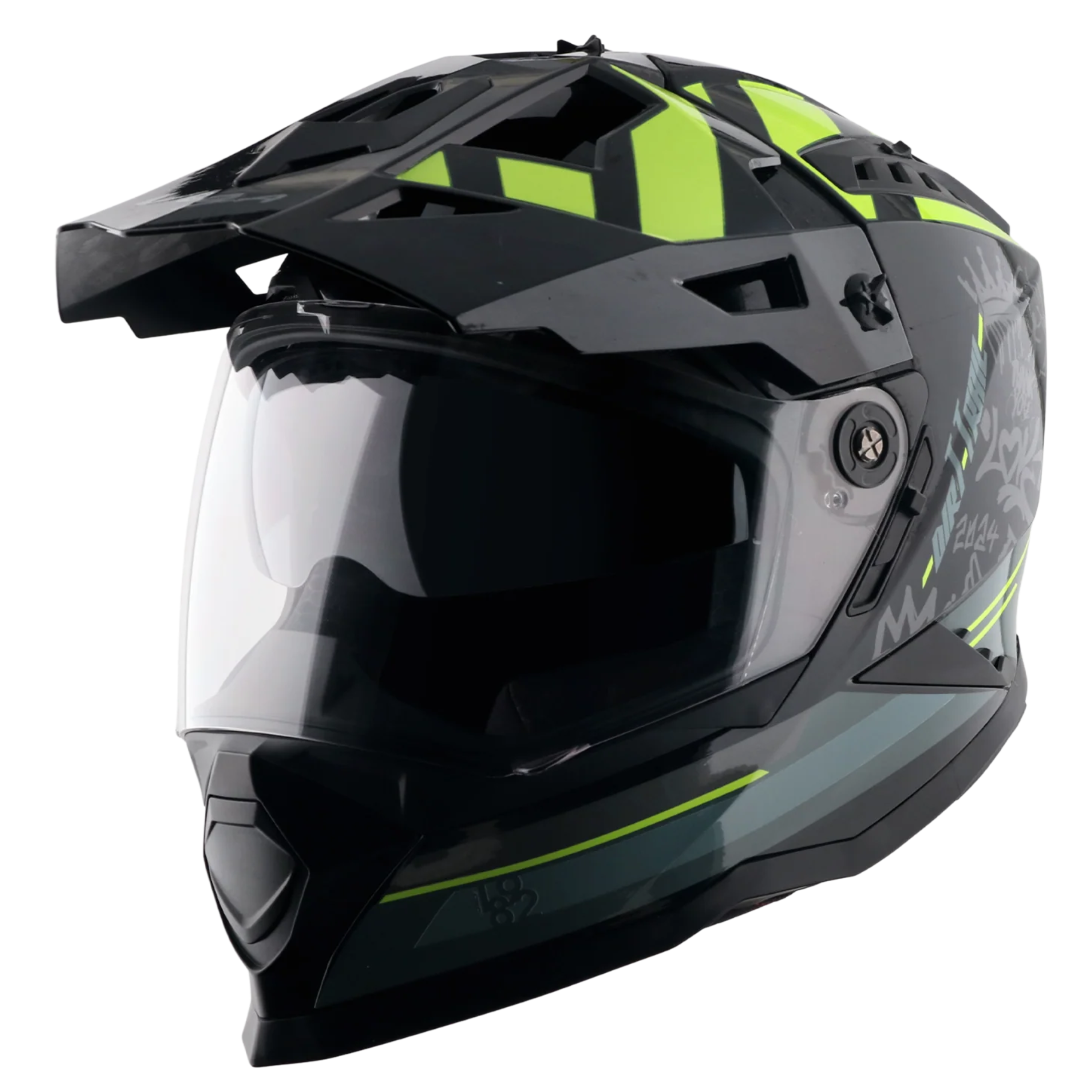 Black Neon Yellow
