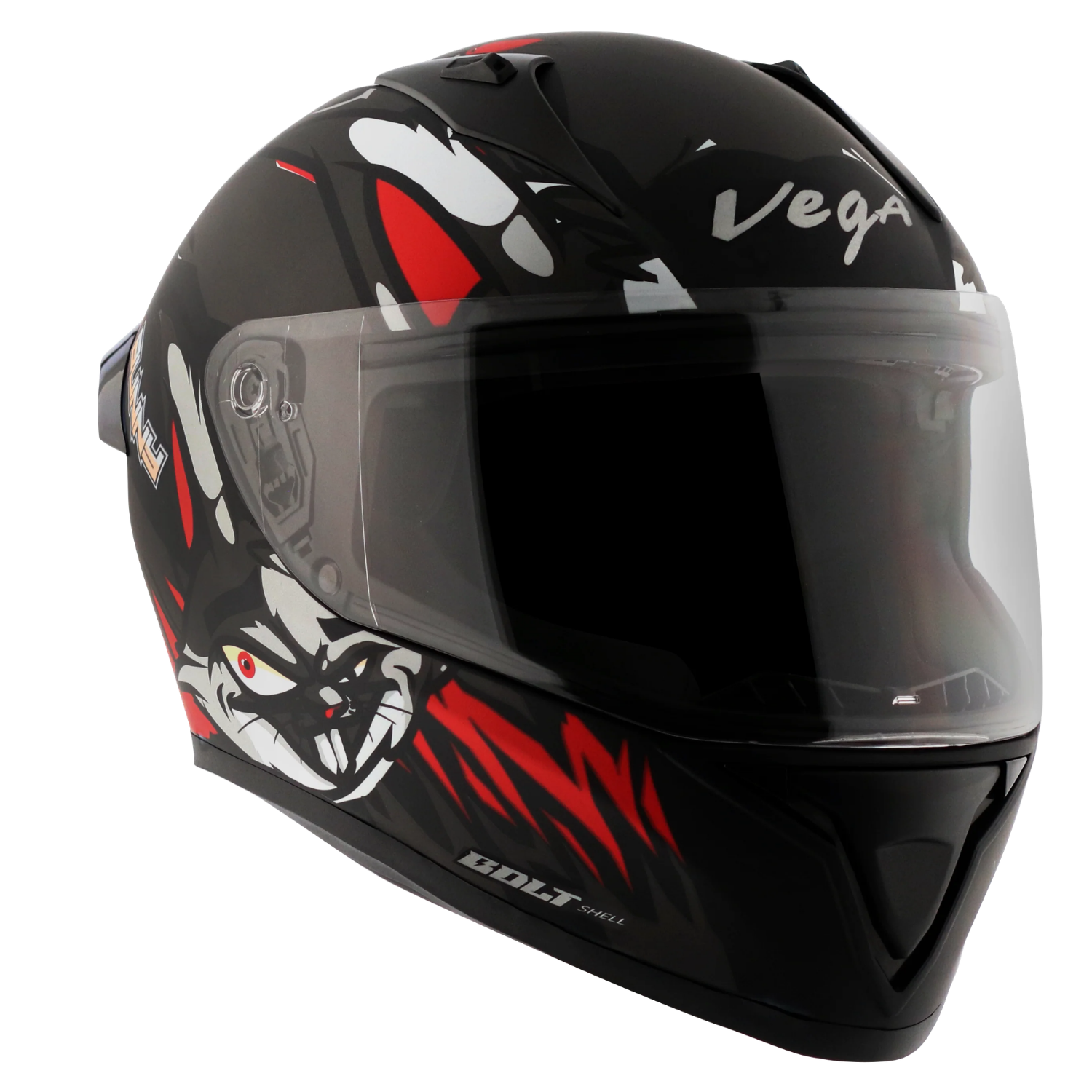 Dull Black Red