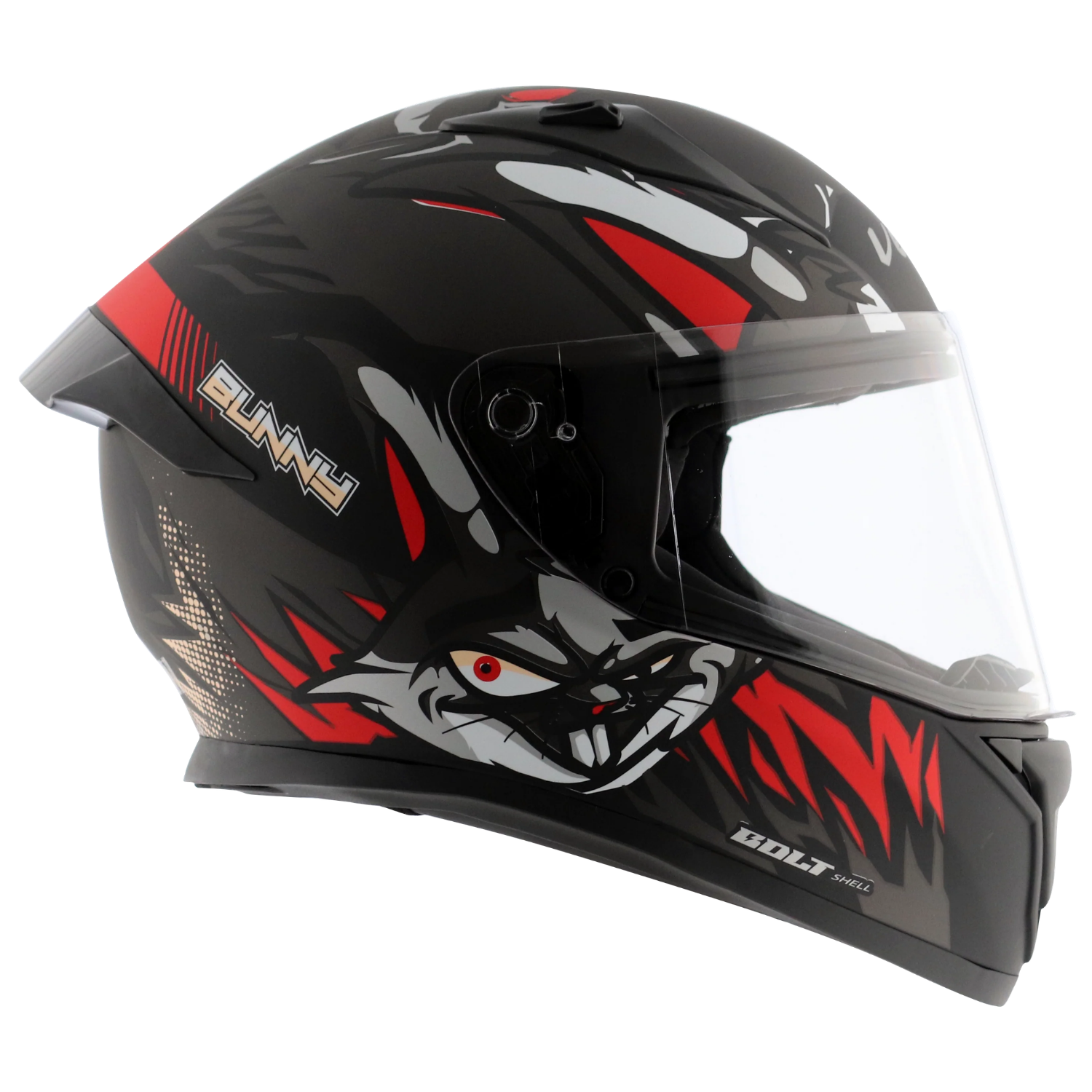 Dull Black Red