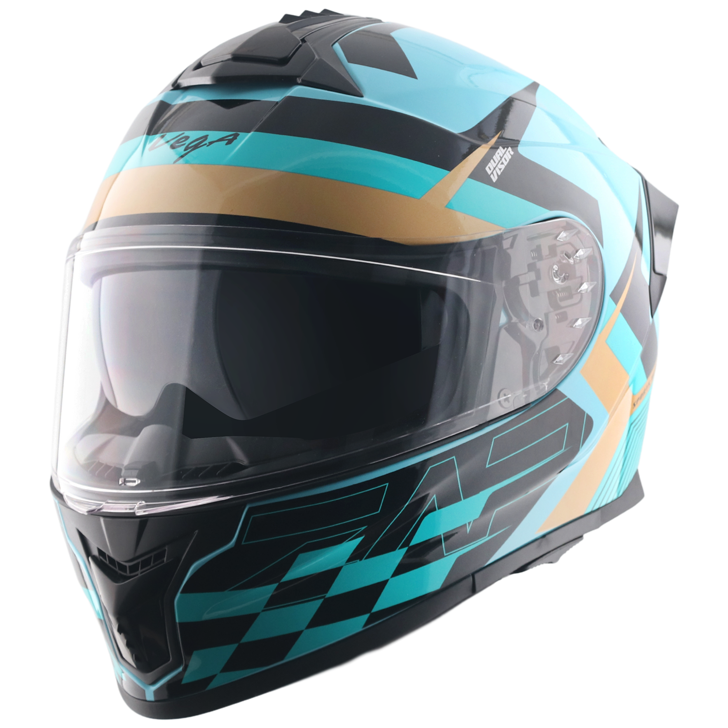 Hex Blue Black