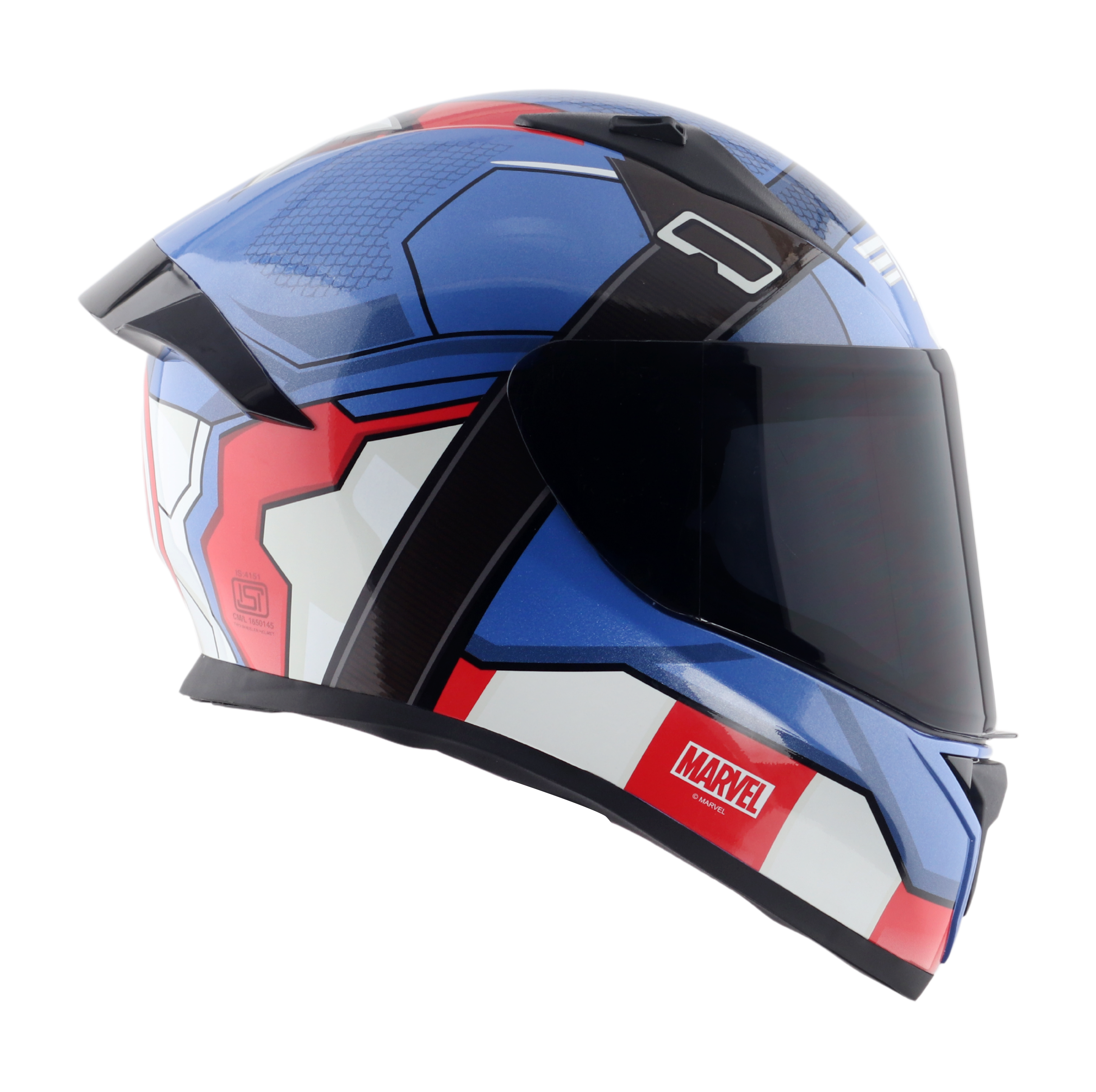 Blue Red White