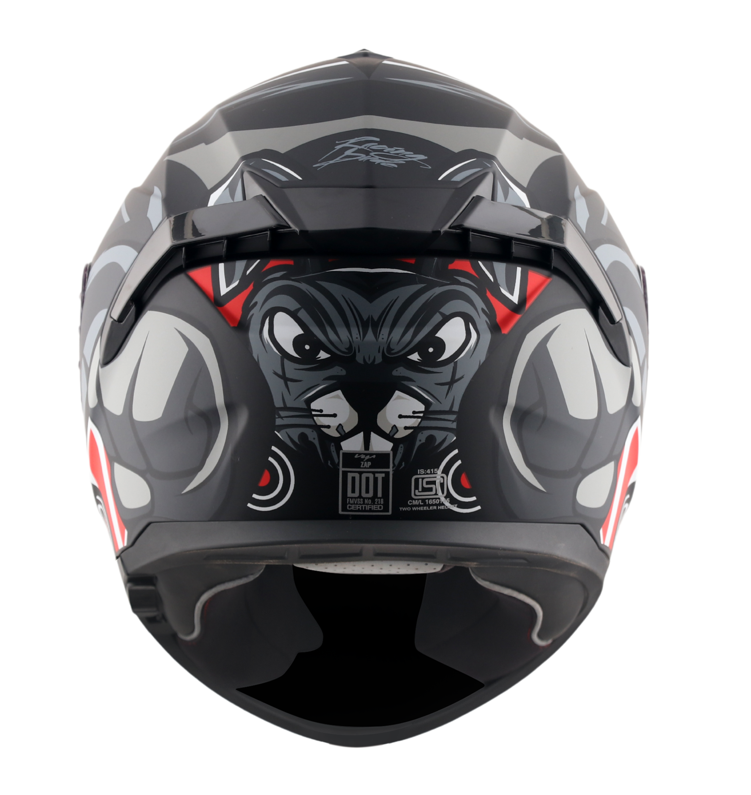 Dull Black Red