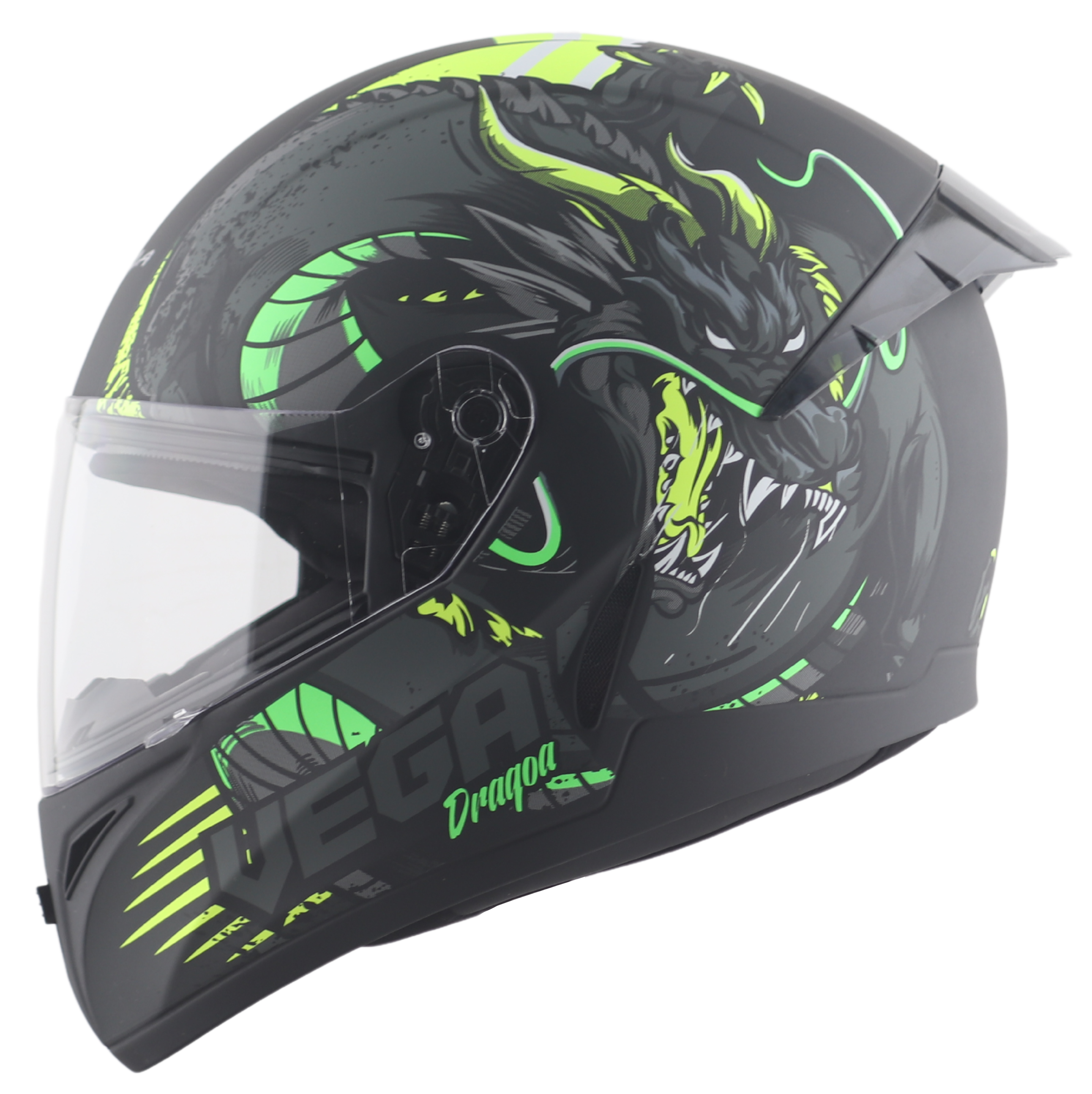 Dull Black Neon Yellow