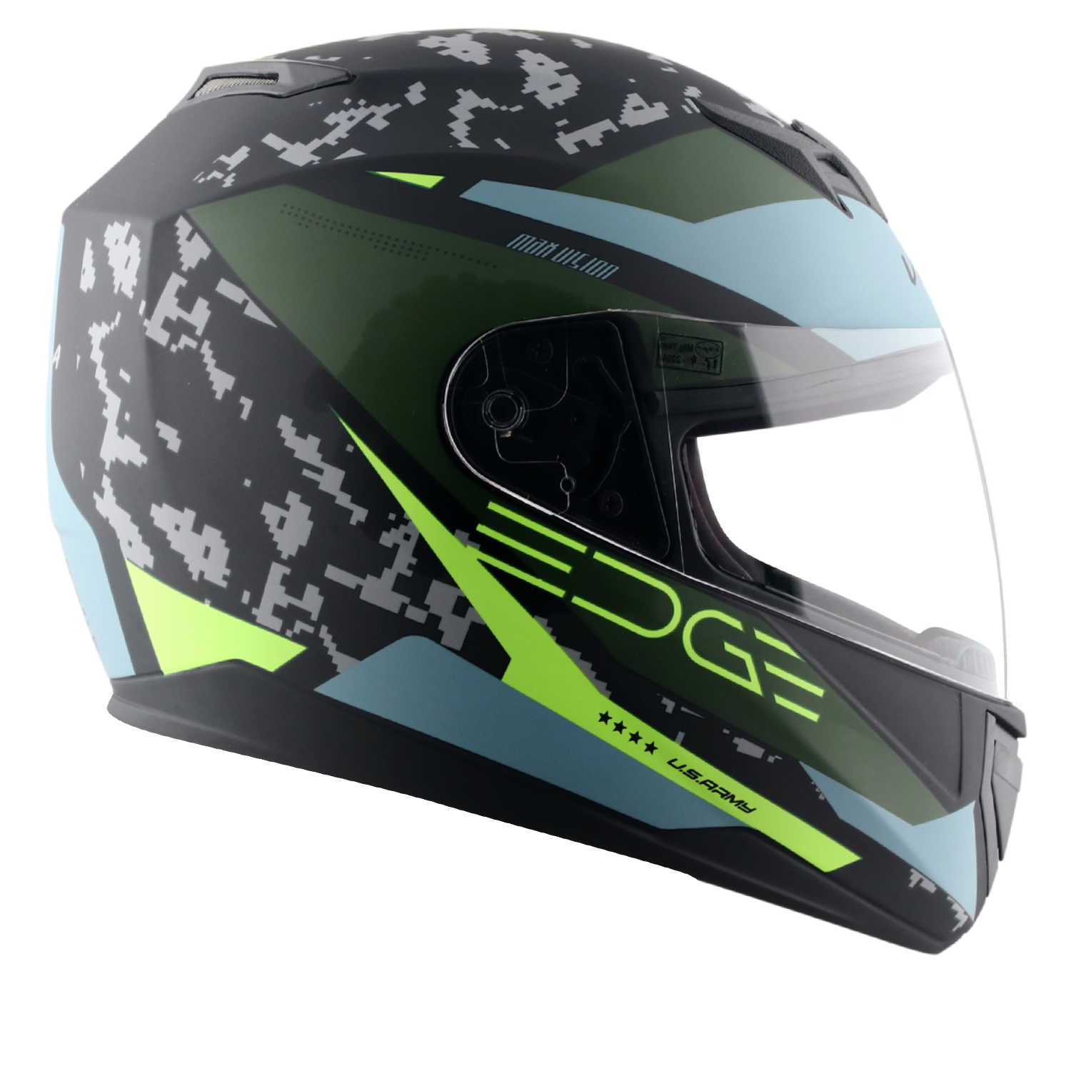 Dull Black Battle Green