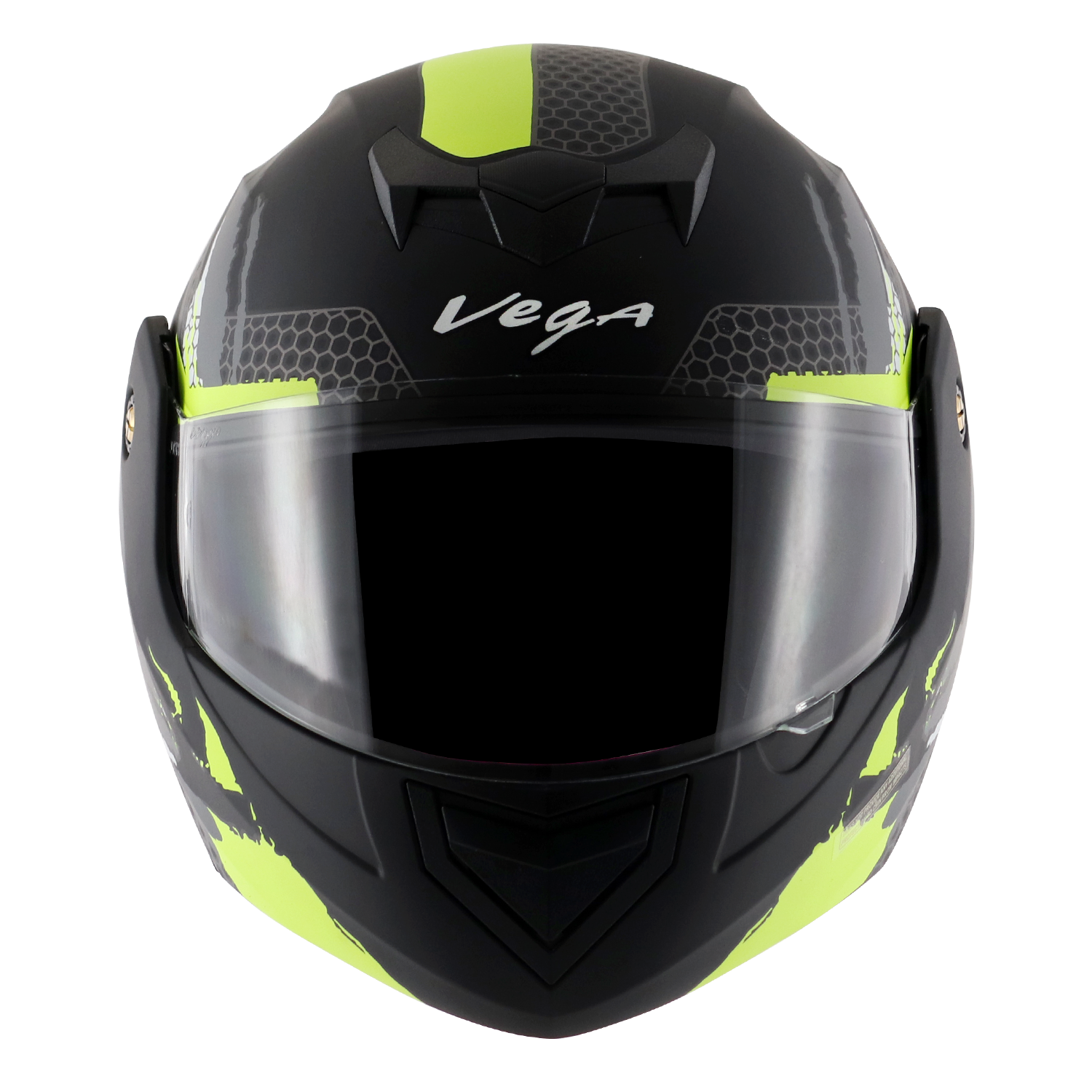 Dull Black Neon Yellow