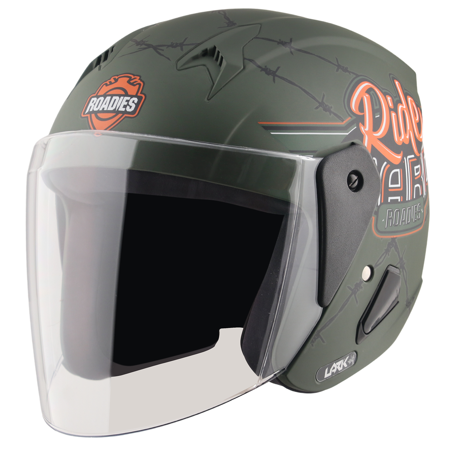 Dull Battle Green Orange