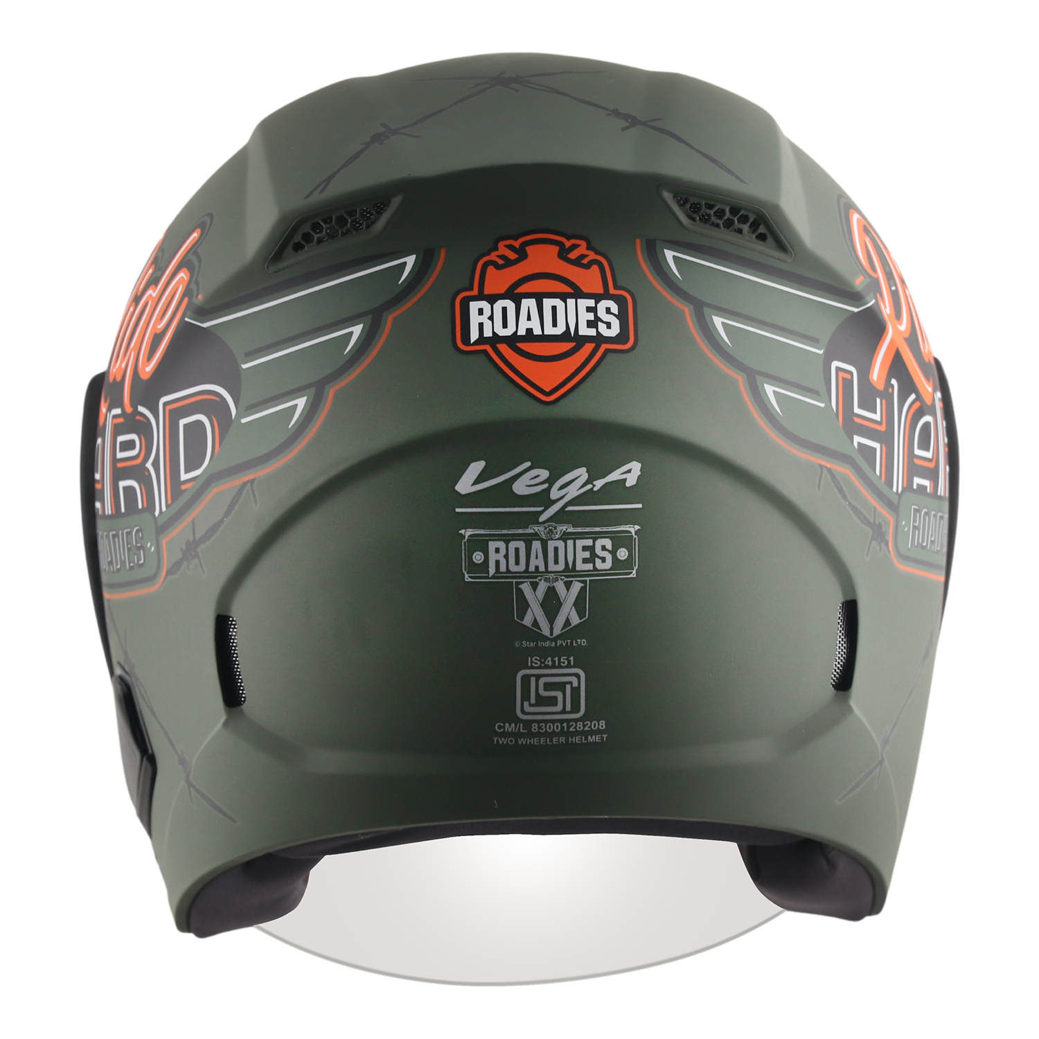 Dull Battle Green Orange