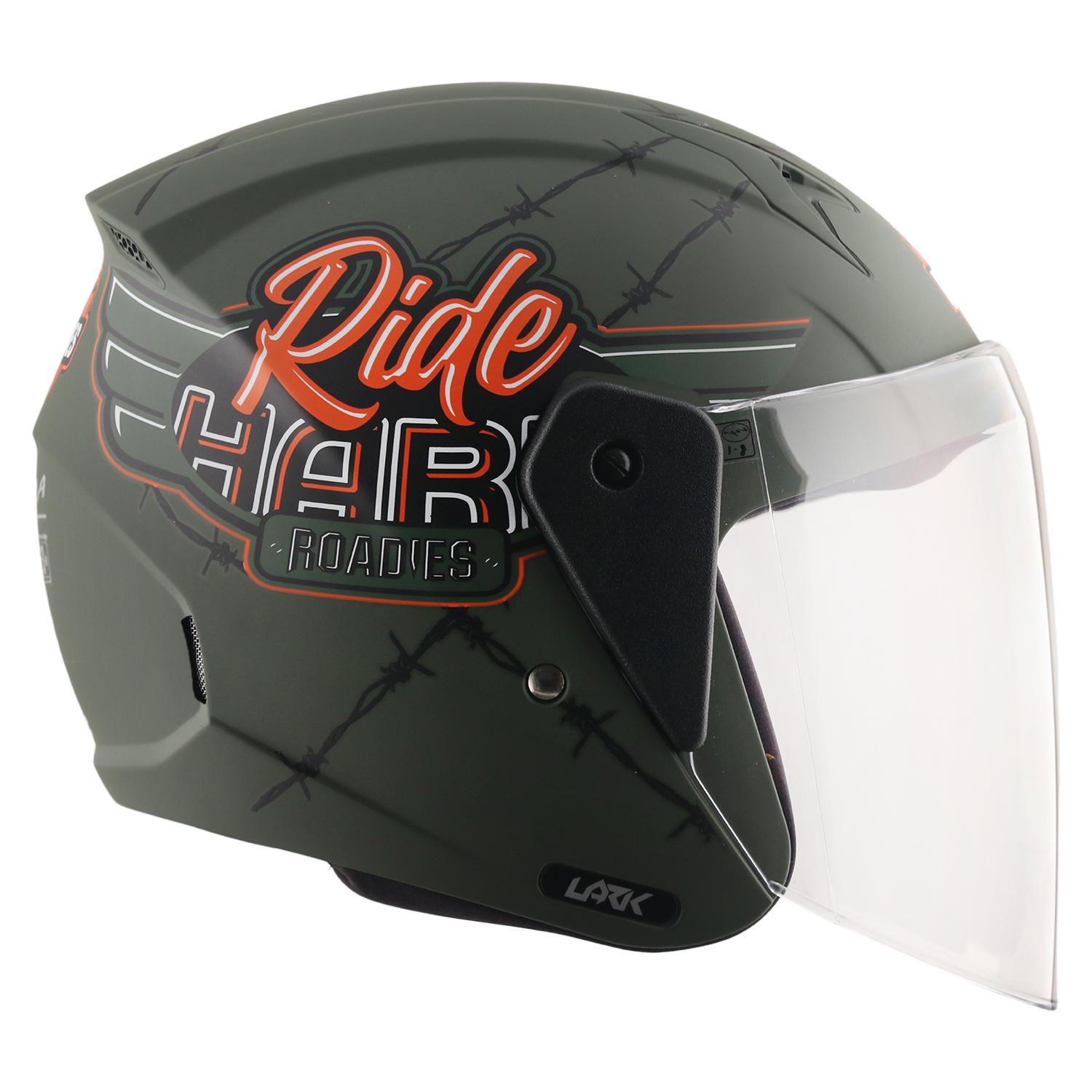 Dull Battle Green Orange