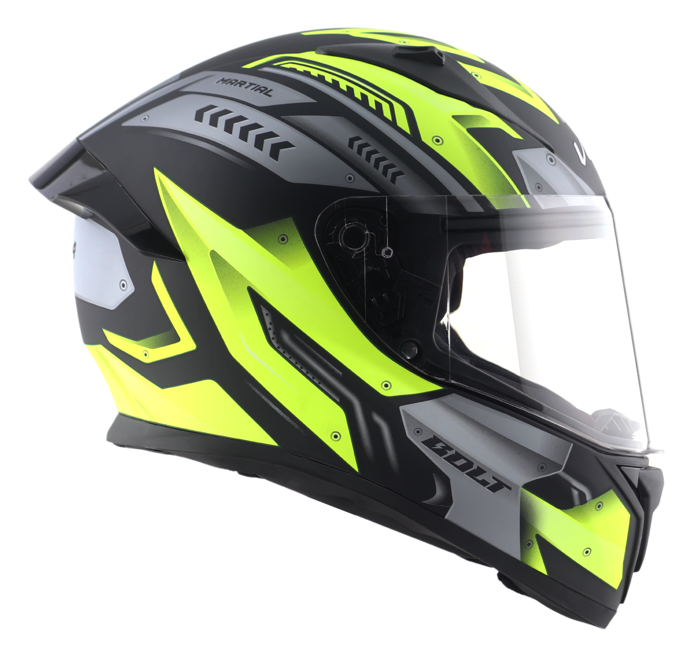 Dull Black Neon Yellow