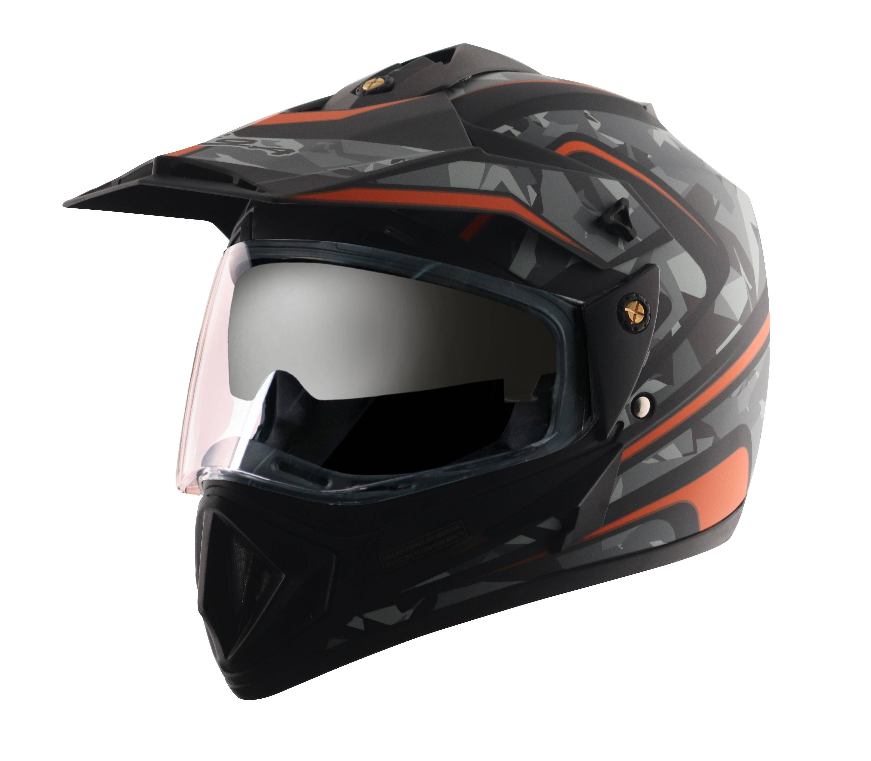 Dull Black Orange