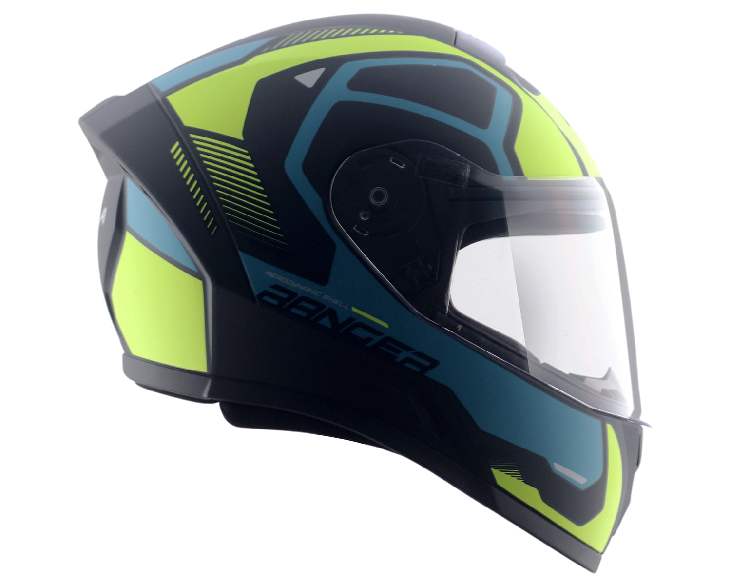 Dull Black Neon Yellow