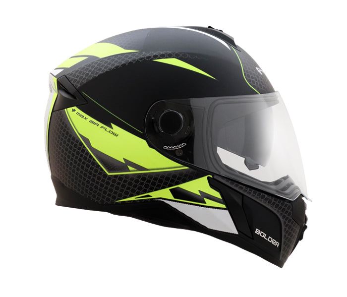 Dull Black Neon Yellow