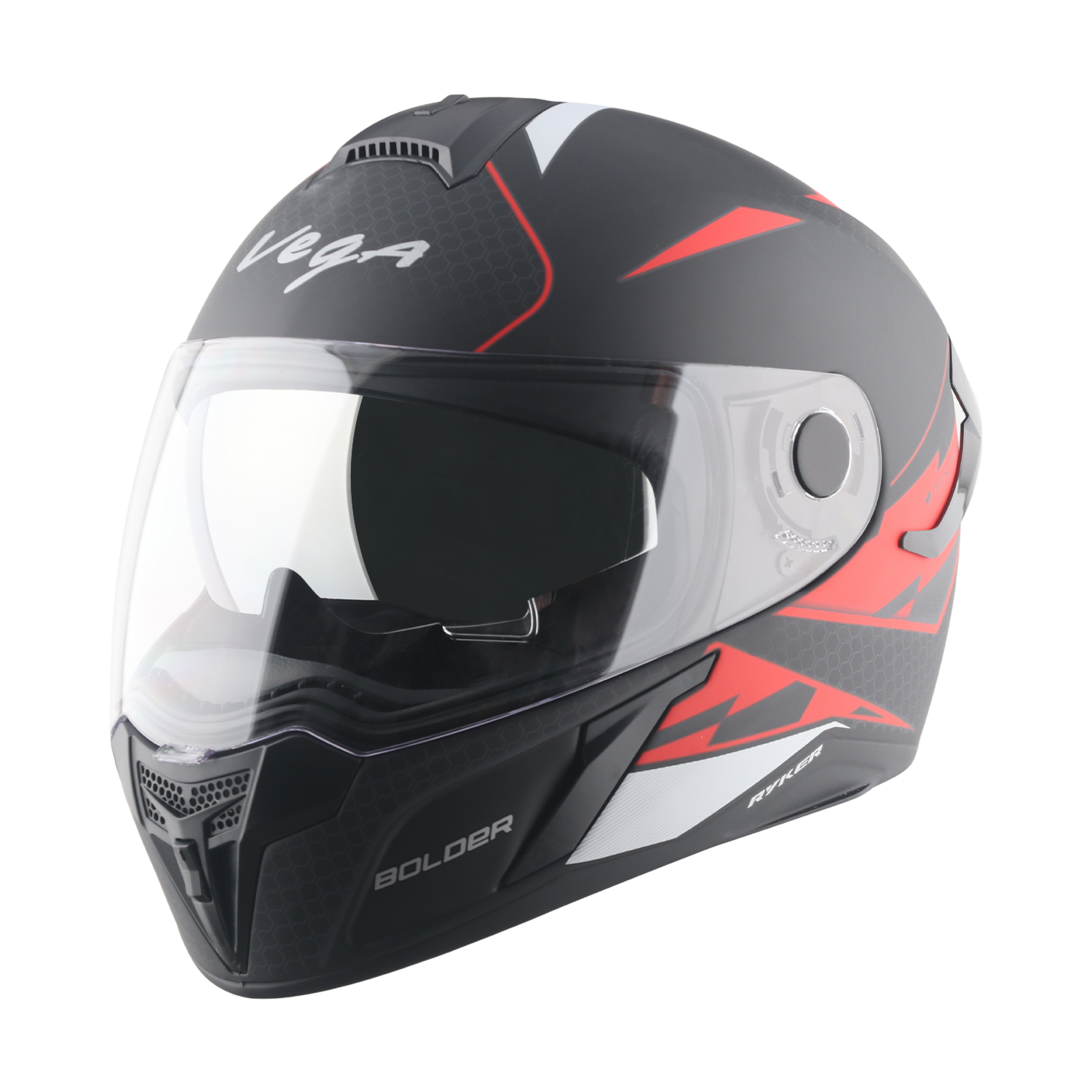 Dull Black Red