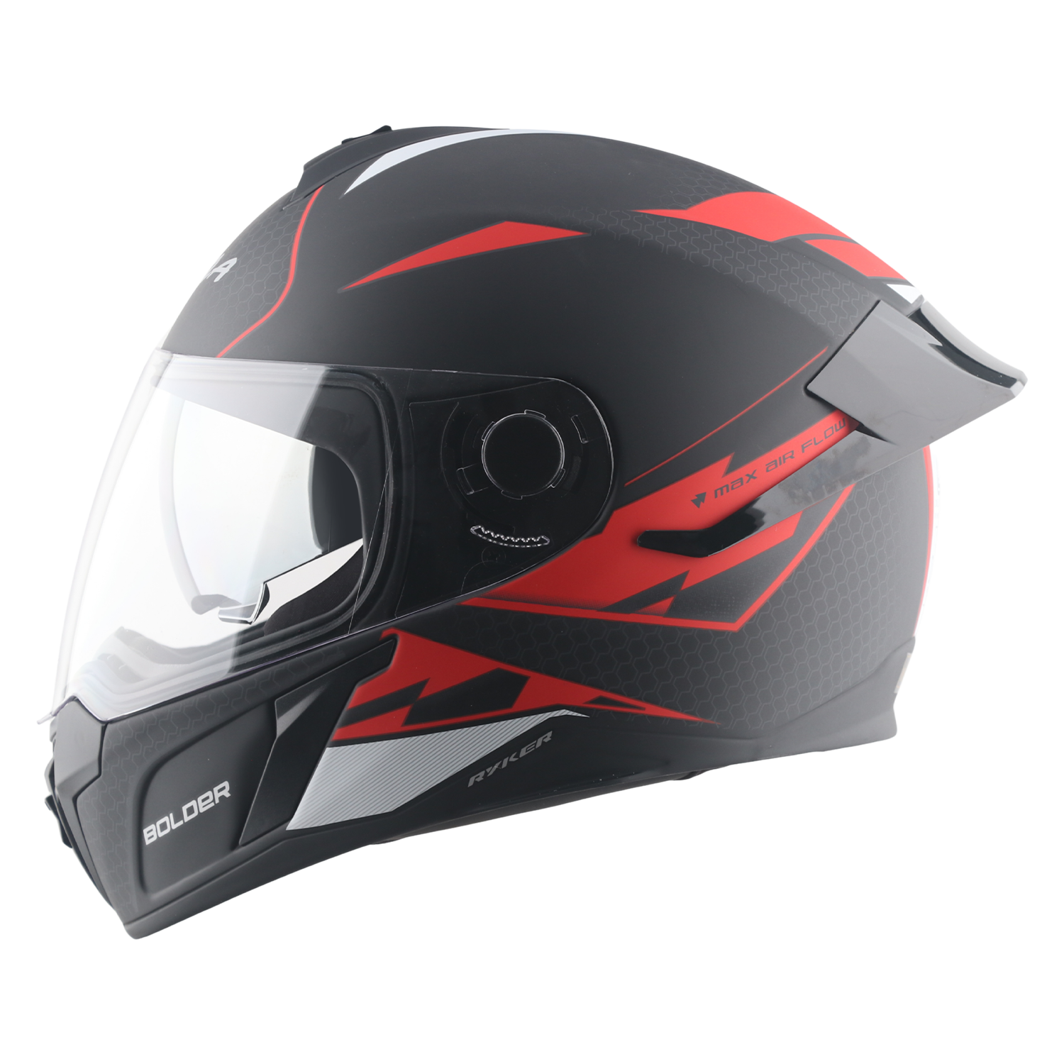 Dull Black Red