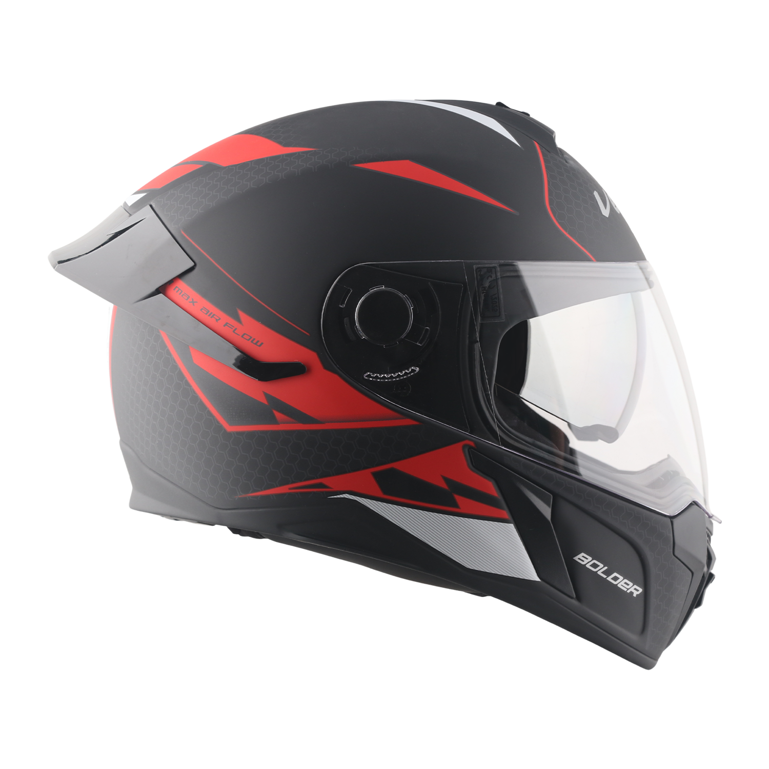 Dull Black Red