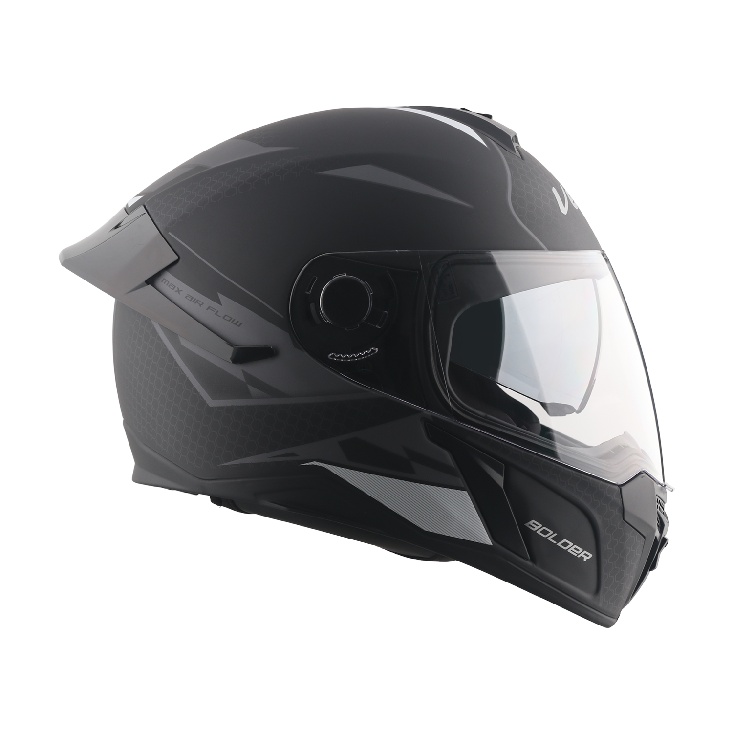 Dull Black Silver