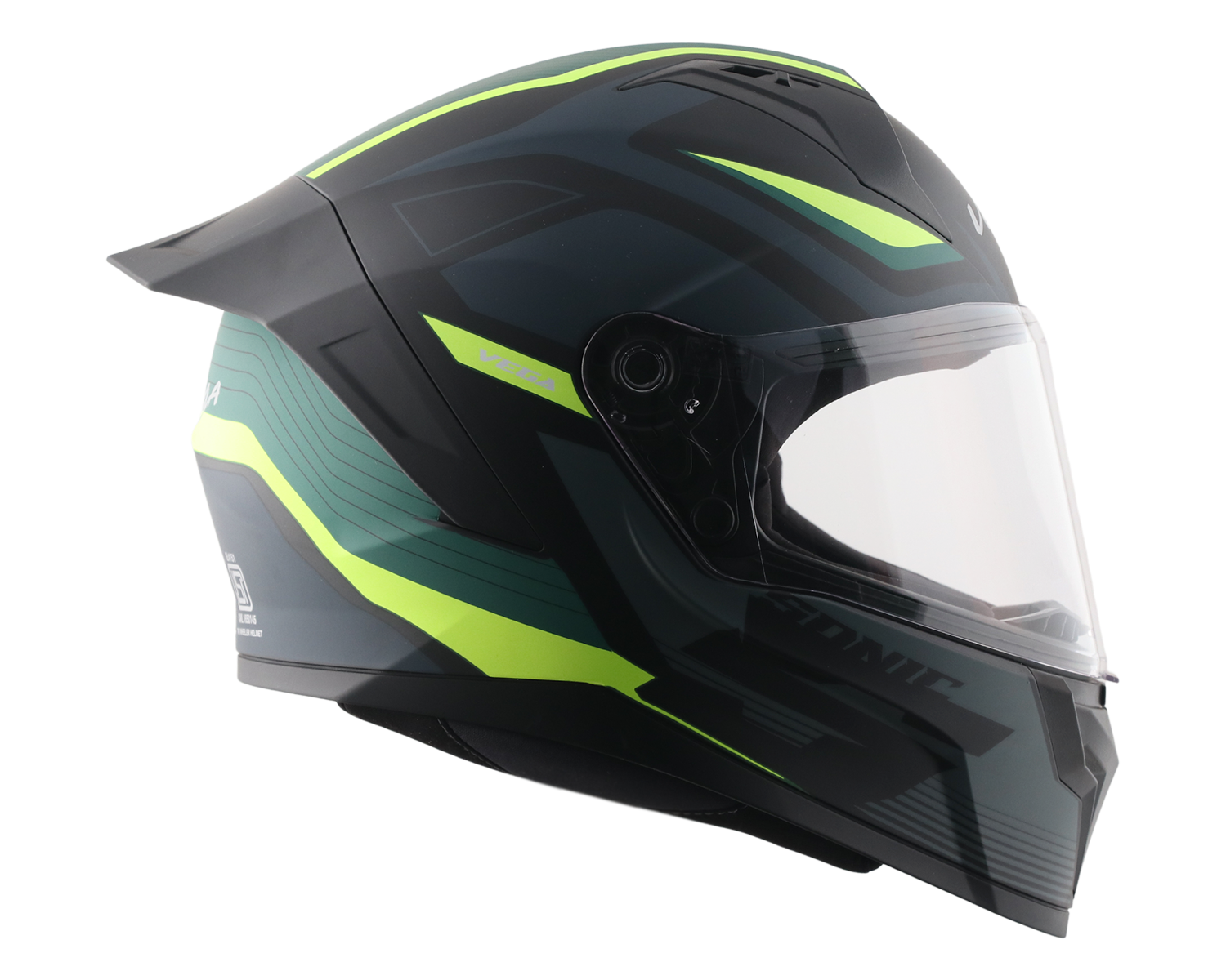 Dull Black Neon Yellow