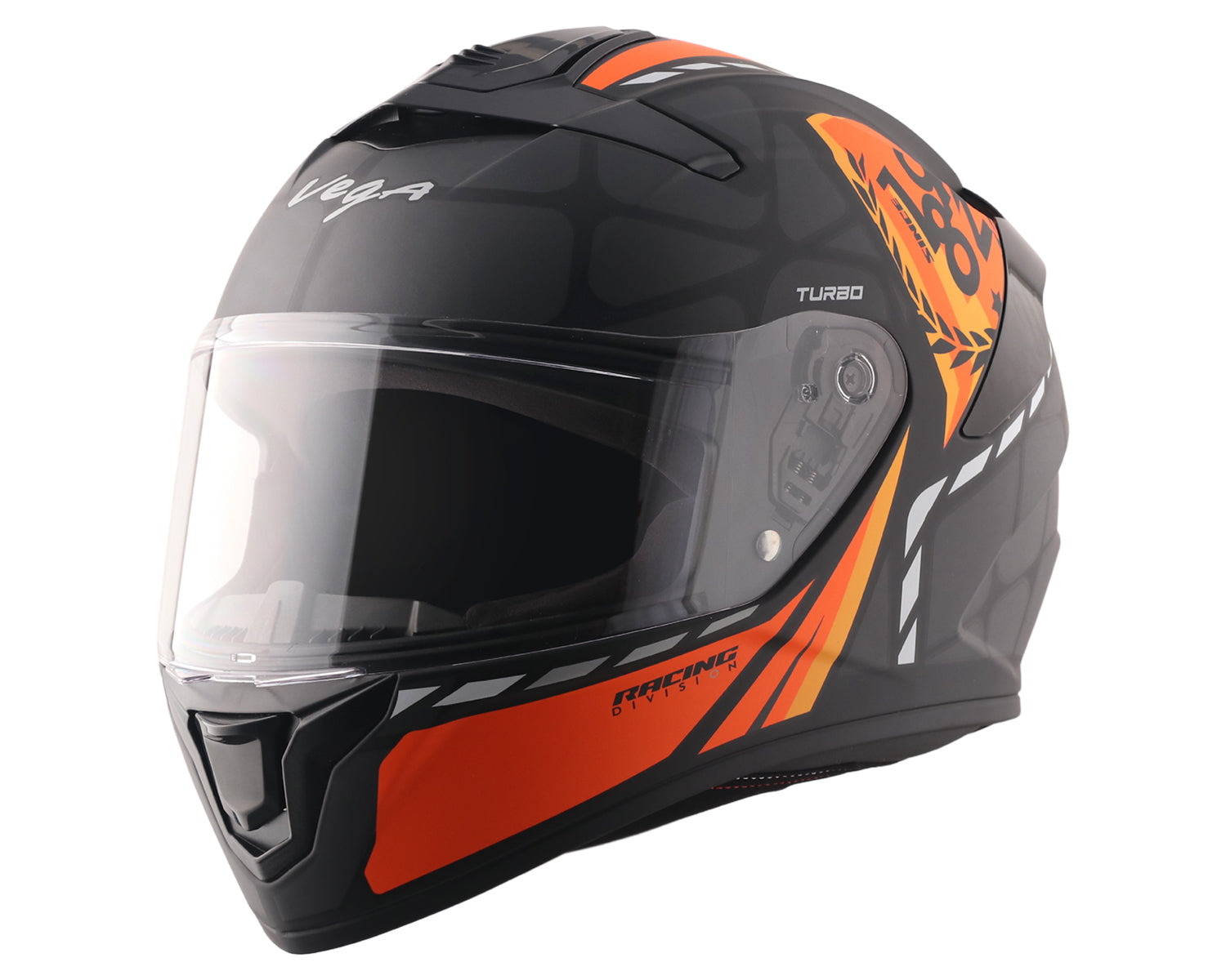 Dull Black Orange