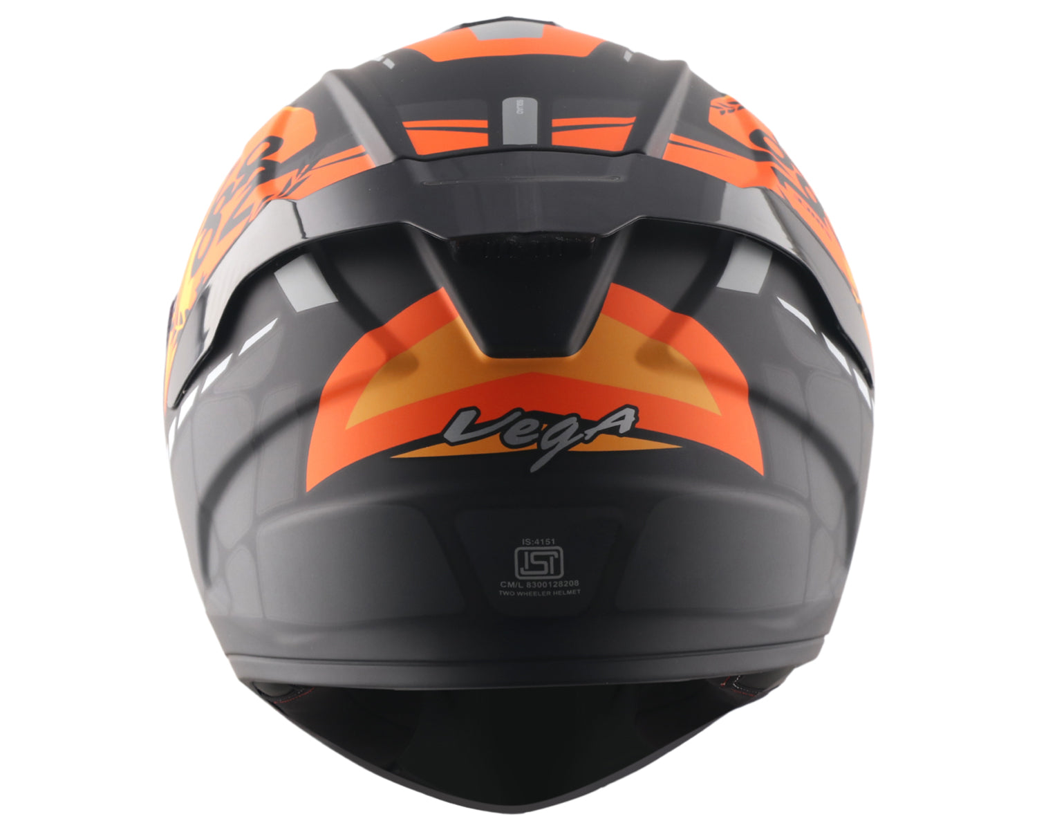 Dull Black Orange