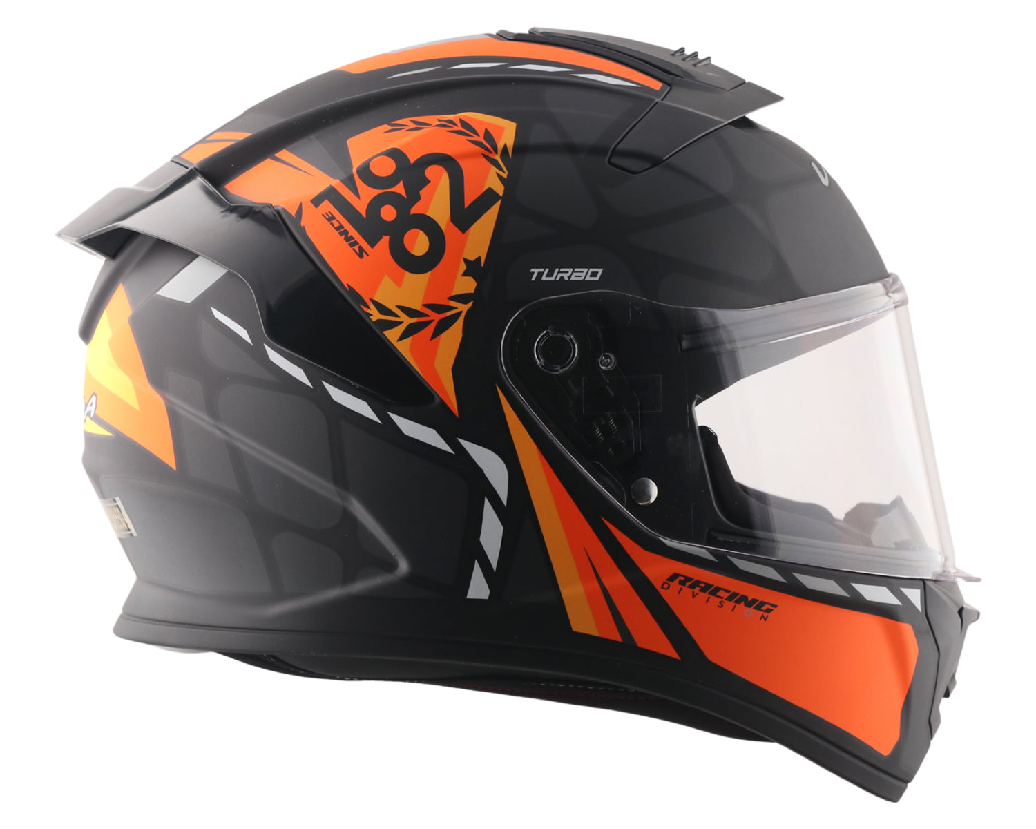 Dull Black Orange