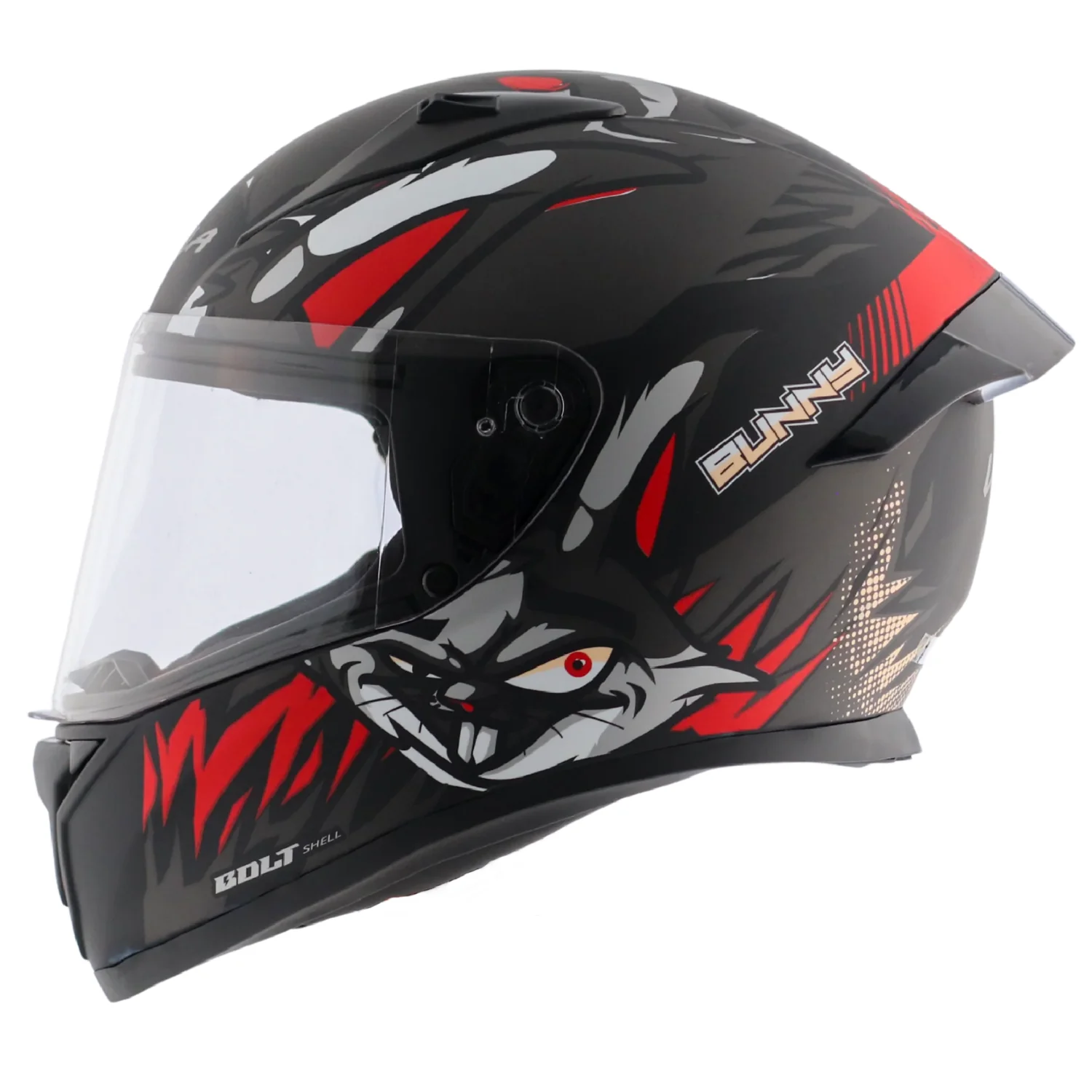 Dull Black Red