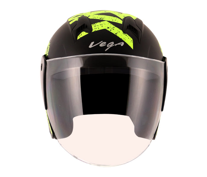 Dull Black Neon Yellow