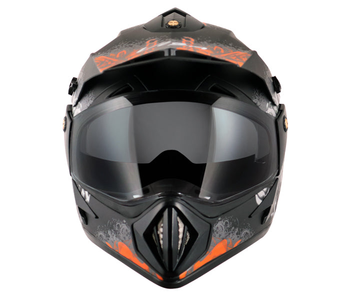 Dull Black Orange