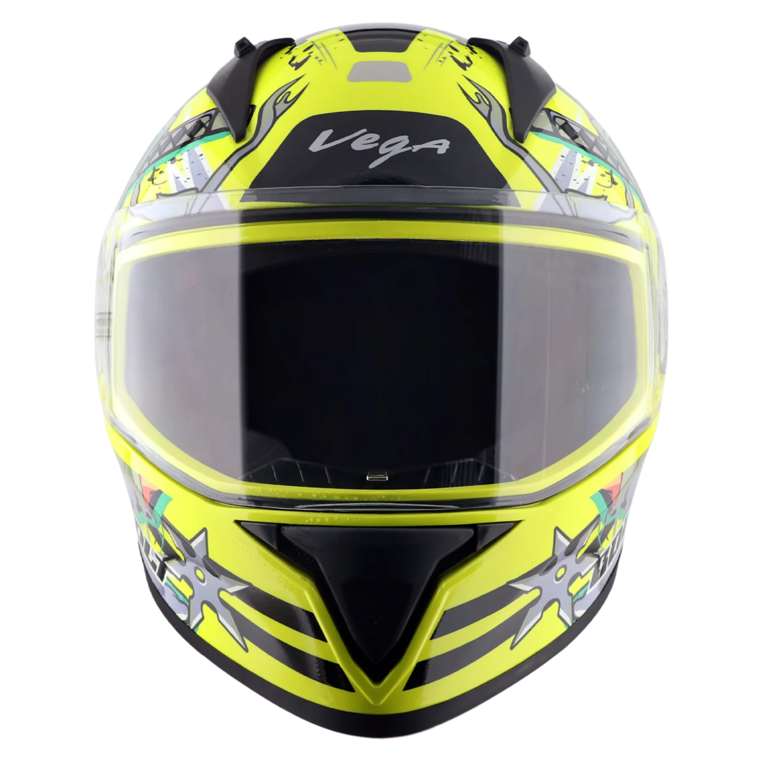 Neon Yellow Grey
