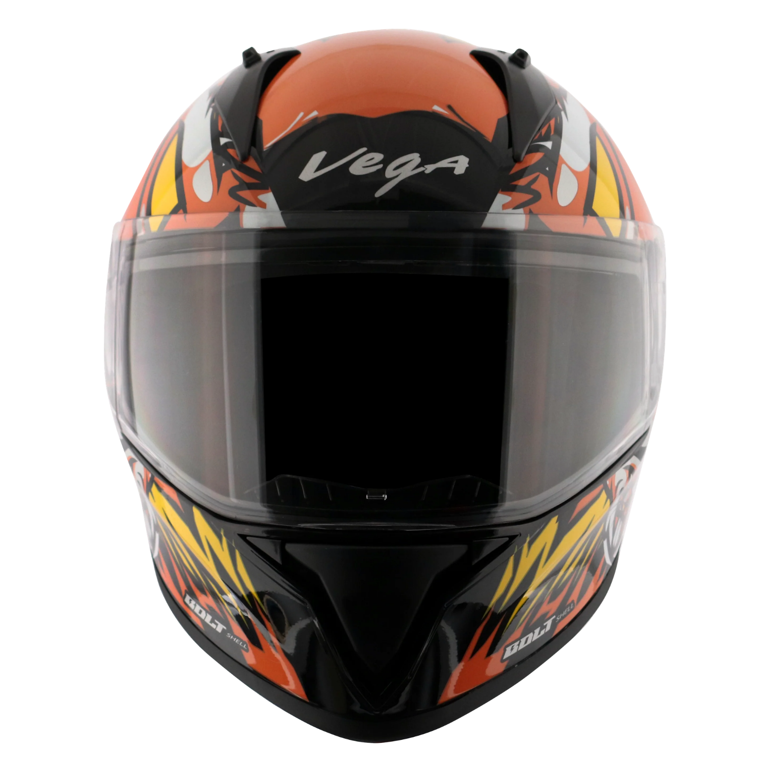 Dull Black Orange 