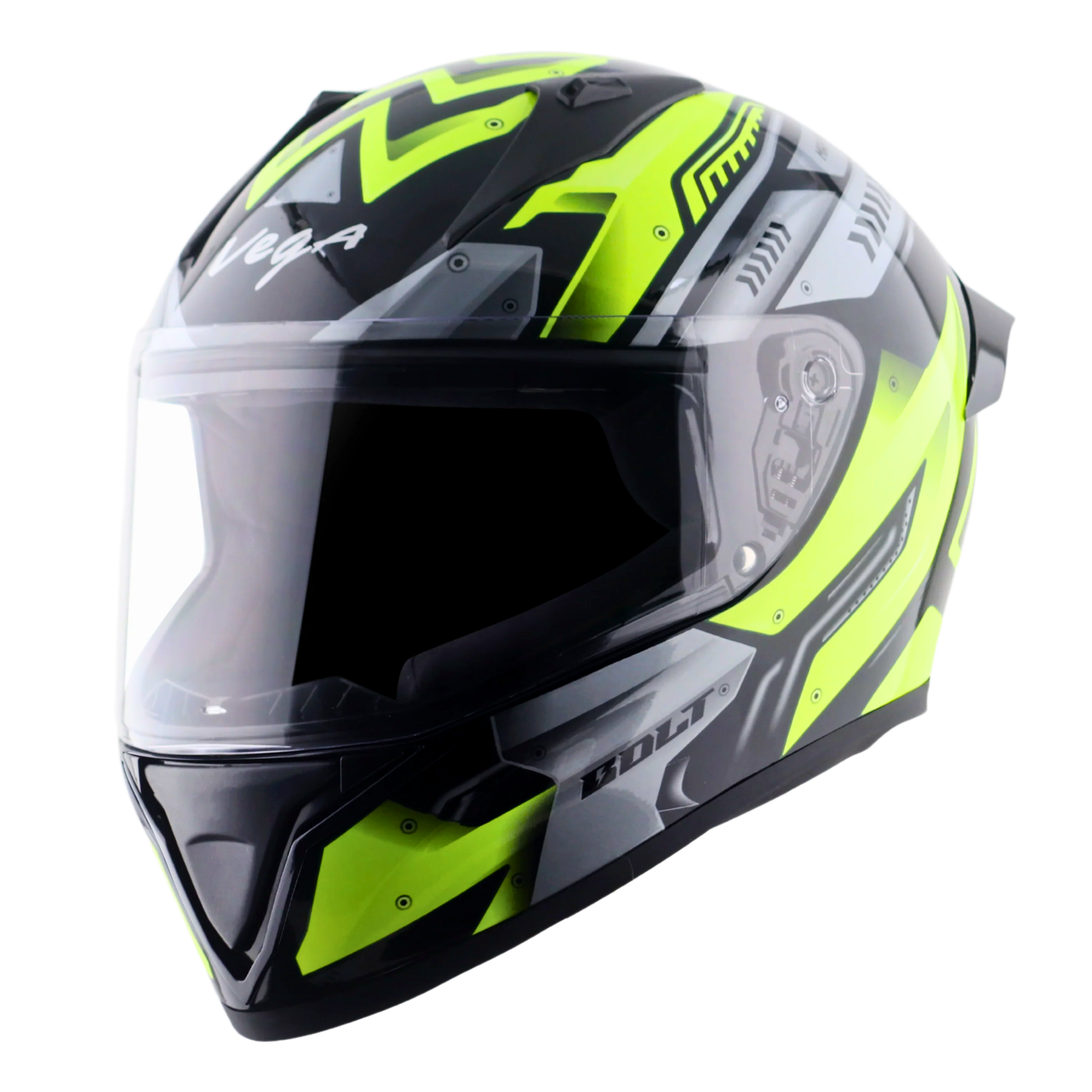 Dull Black Neon Yellow