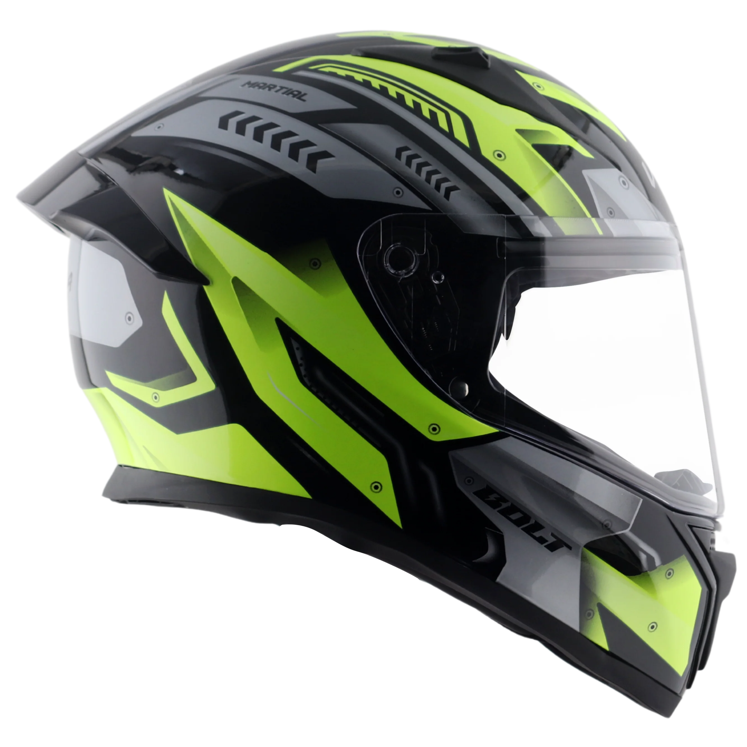 Dull Black Neon Yellow