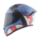 Dull Blue Red White