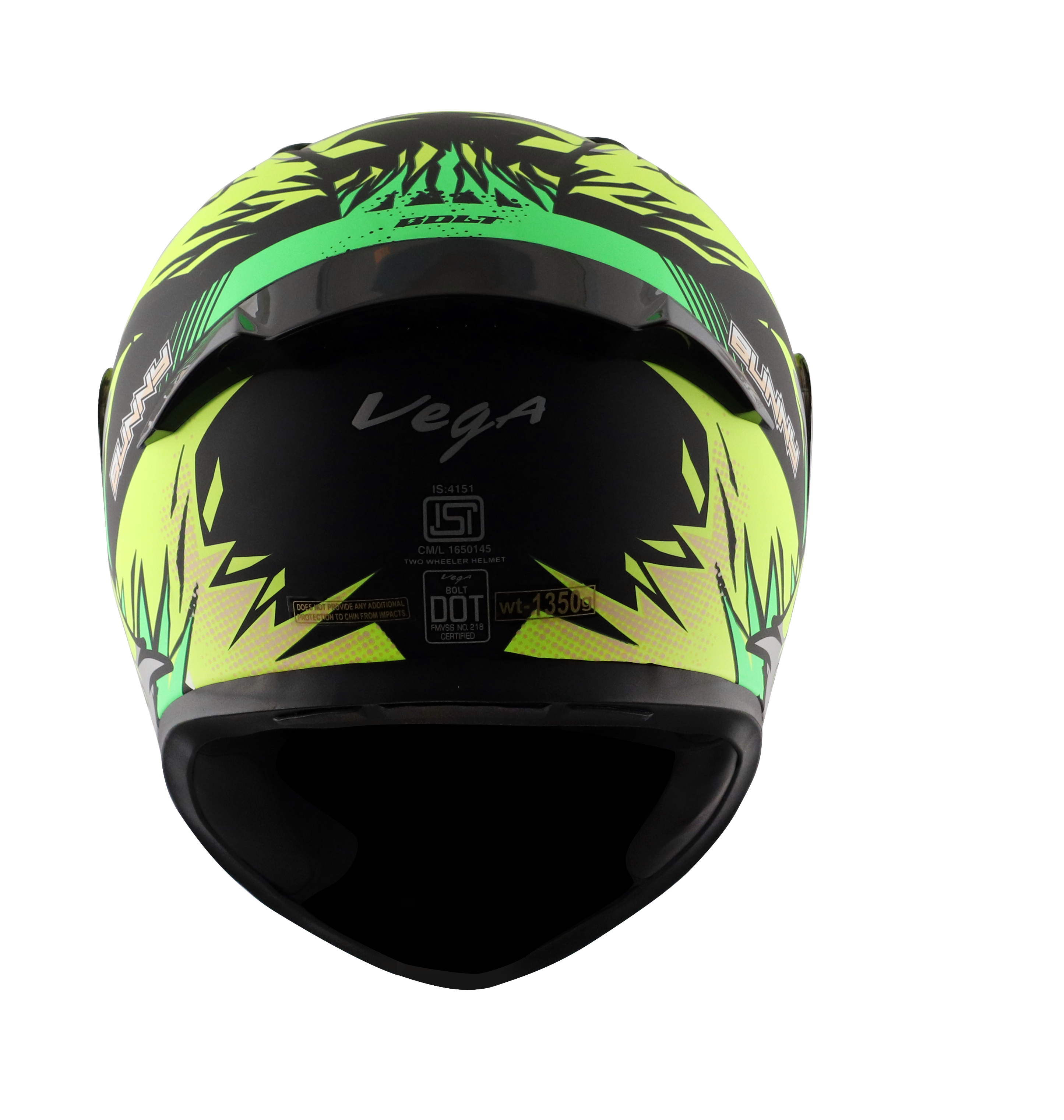 Dull Black Neon Yellow