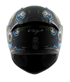 Dull Black Neon Yellow