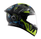 Dull Black Neon Yellow