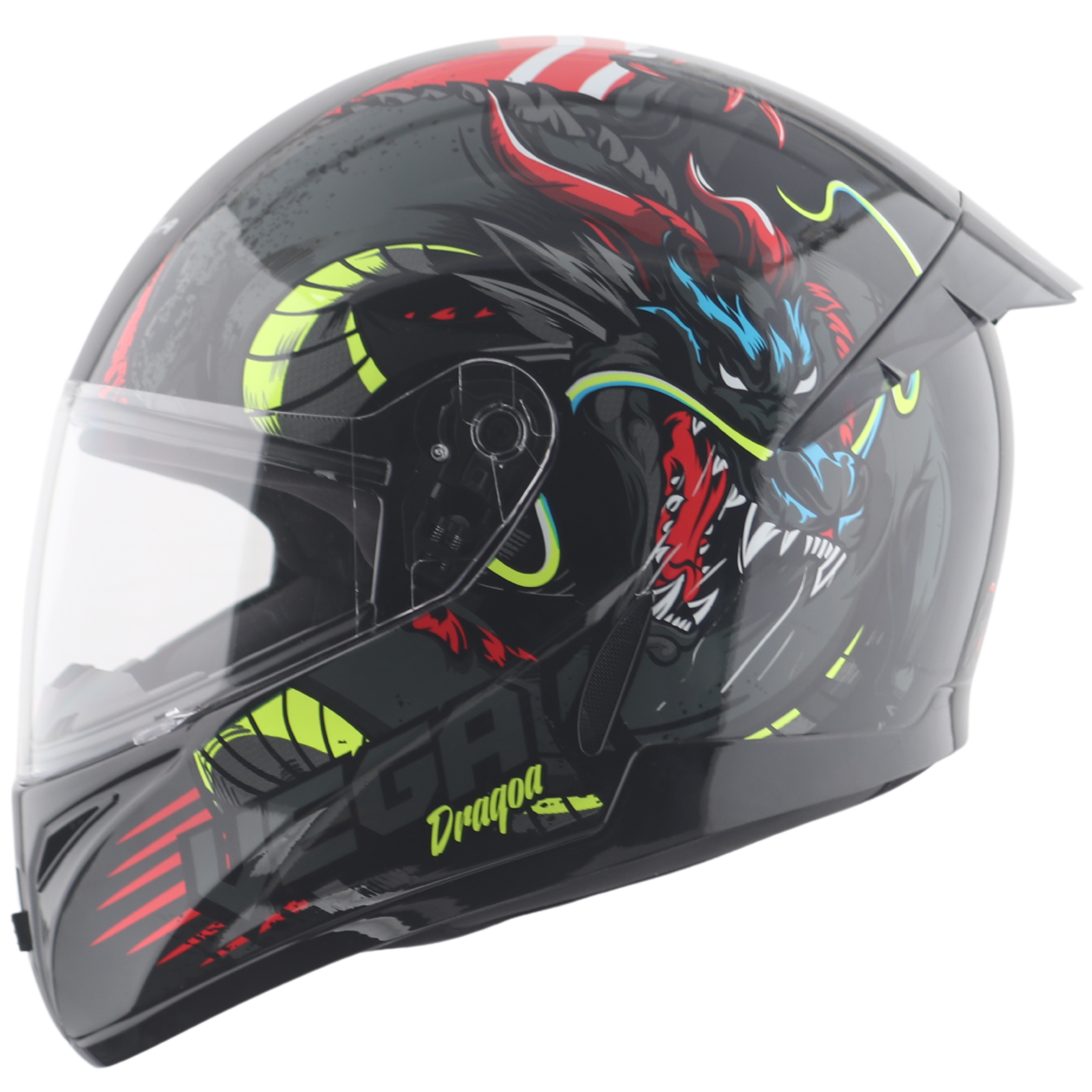 best vegan motorcycle helmet Vega Voyager Dragoa Helmet – Full-Face Motorcycle Helmet with Graphics – Vega Helmets