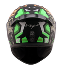 Dull Black Neon Green