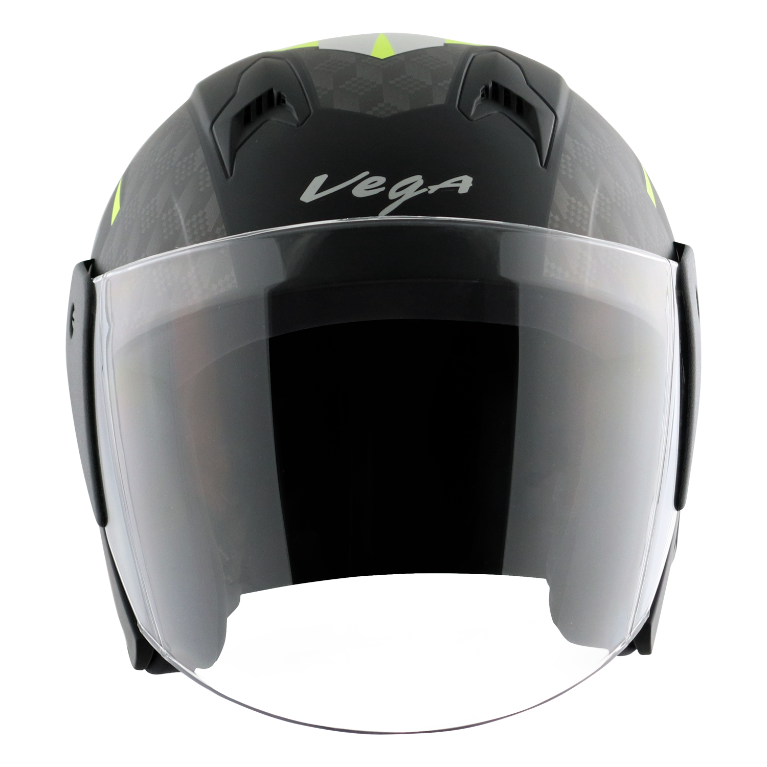 Dull Black Neon Yellow