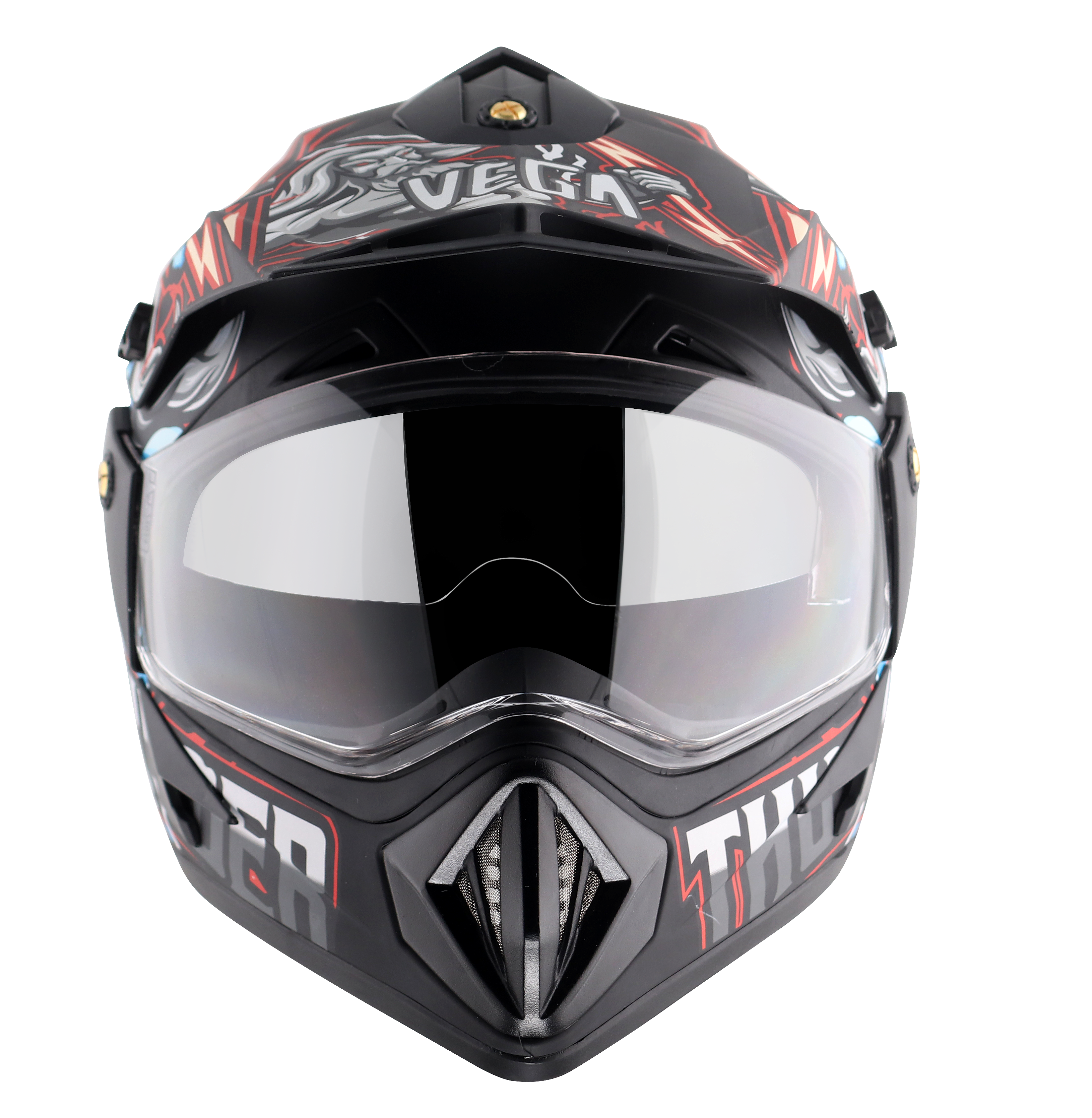 Dull Black Red