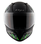 Dull Black Neon Green