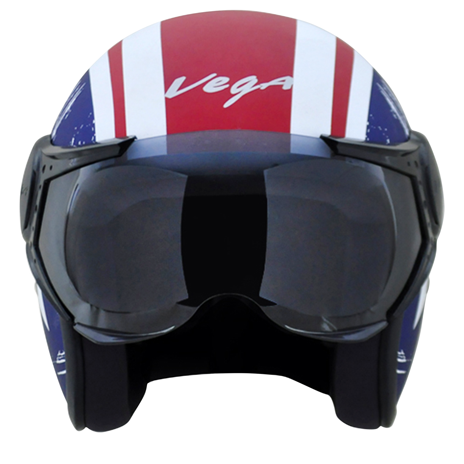 Dull Red Metallic Blue