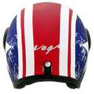 Dull Red Metallic Blue