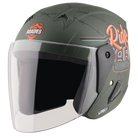 Dull Battle Green Orange 