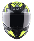 Dull Black Neon Yellow