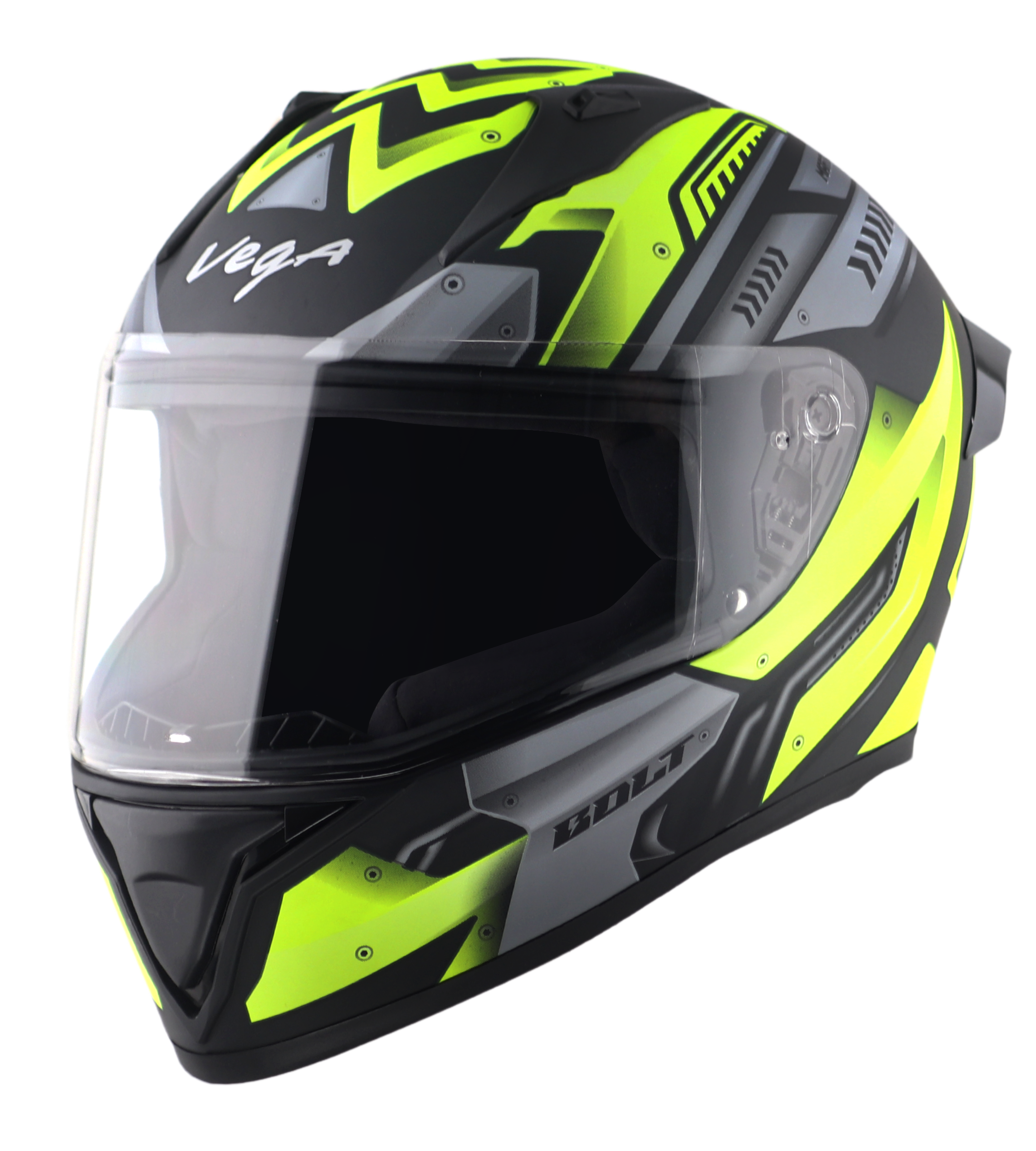 Dull Black Neon Yellow