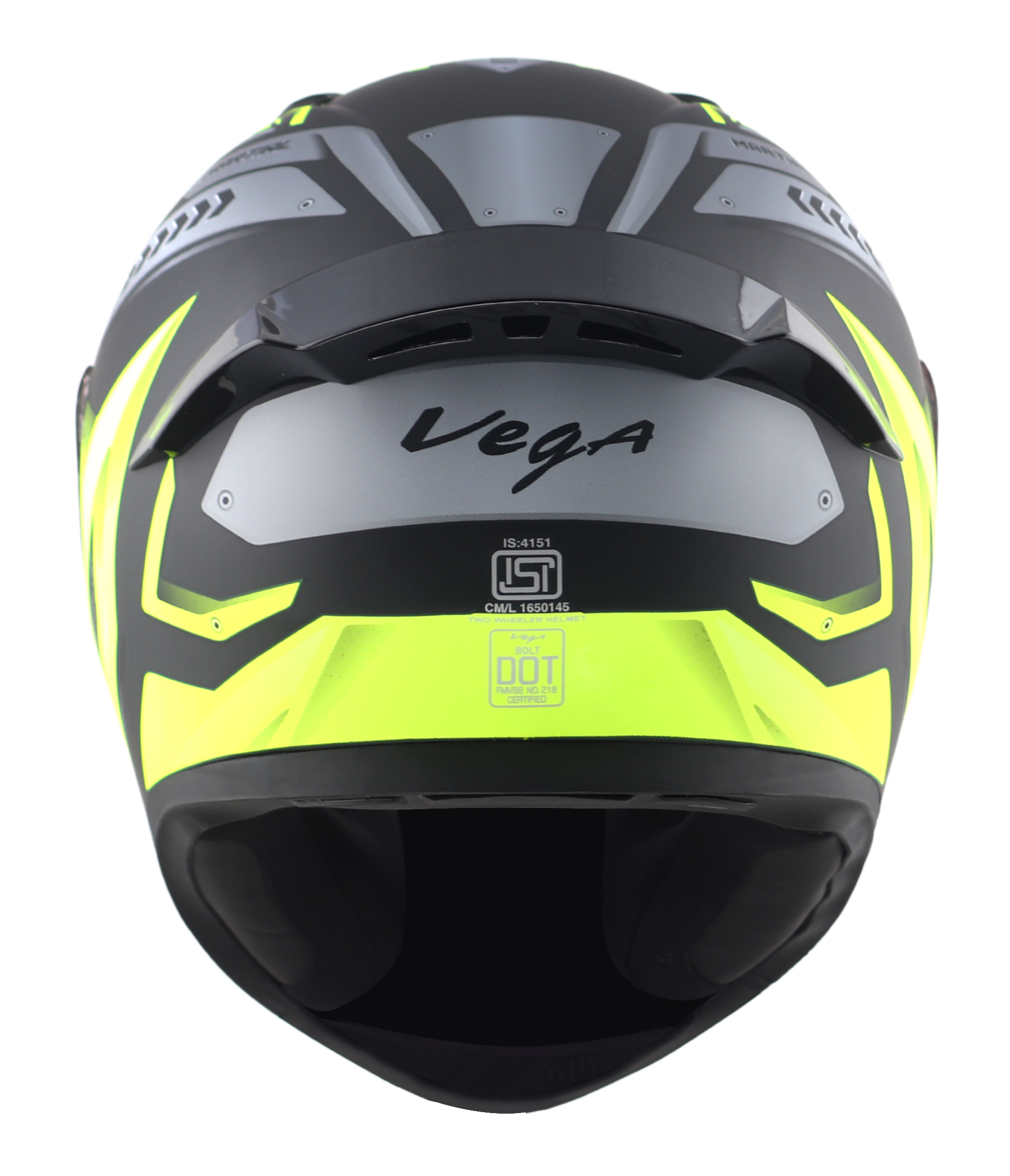 Dull Black Neon Yellow