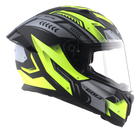 Dull Black Neon Yellow