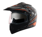 Dull Black Orange